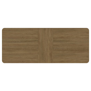 Benson - Extension Leaf Dining Table With Trestle Base - Sand