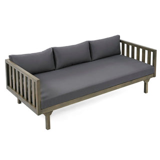 Claremont - 3 Seater Daybed Teak Acacia Wood Water Resistant Cushions