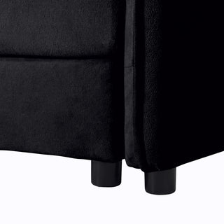 Modern Oversized Deep Seat Luxury 2 Piece Sofa Set With 4 Pillows