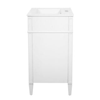 Bathroom Vanity With Top Sink, Storage Cabinet With 2 Drawers And Tip-Out Drawer