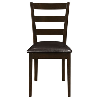 Arvin - 5 Piece Dining Set With Rectangular Table And Bench With Seats - Cappuccino