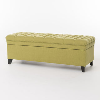 Juliana - Storage Ottoman With Birch Legs