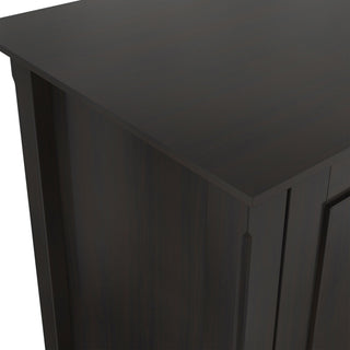 Amherst - 2 Door Storage Cabinet & Adjustable Shelving - Brown