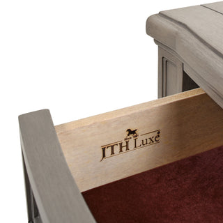 Dauphin - 3 Drawer Accent End Table