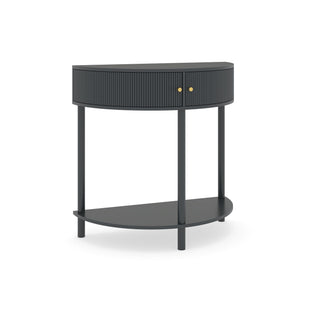 Demi Lune - Console Table With 2 Storage Drawers