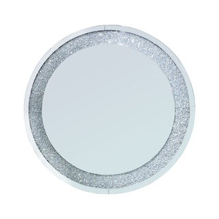Round Wall Mirror - Silver