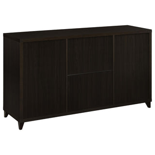 Nyler - 3 Drawer Rectangular TV Console - Cappuccino