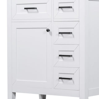 Modern Bathroom Vanity With Sink Combo, 3 Drawers