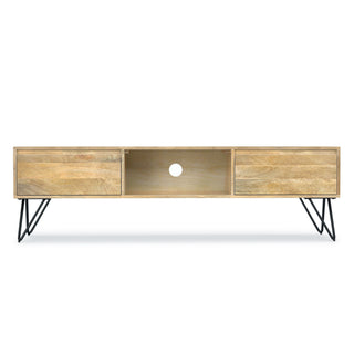 Hunter - Handcrafted TV Media Stand - Natural