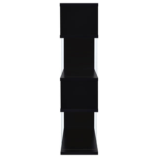 Elias - 4 Shelf Bookshelf With Zigzag Design