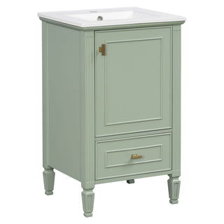 Retro Bathroom Vanity With Sink