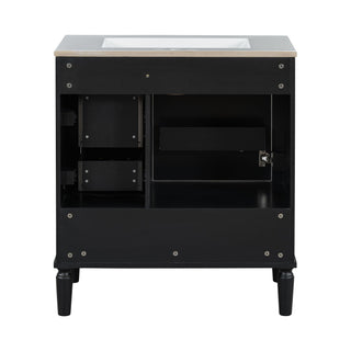 Traditional Bathroom Vanity Set With Soft Close Doors