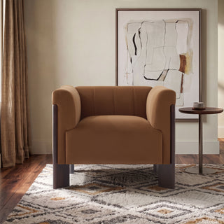 Accent Chair With Tight Back For Living Room