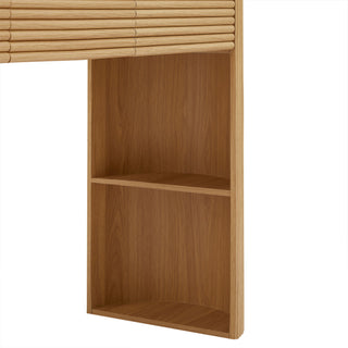 Retro Console Table With Storage, 3 Drawers