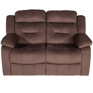 Contemporary Living Room Set With Pillow Arms And Headrest Support