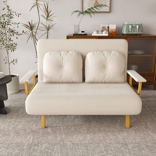 5 In 1 Convertible Sofa Bed For 2 With Adjustable Backrest