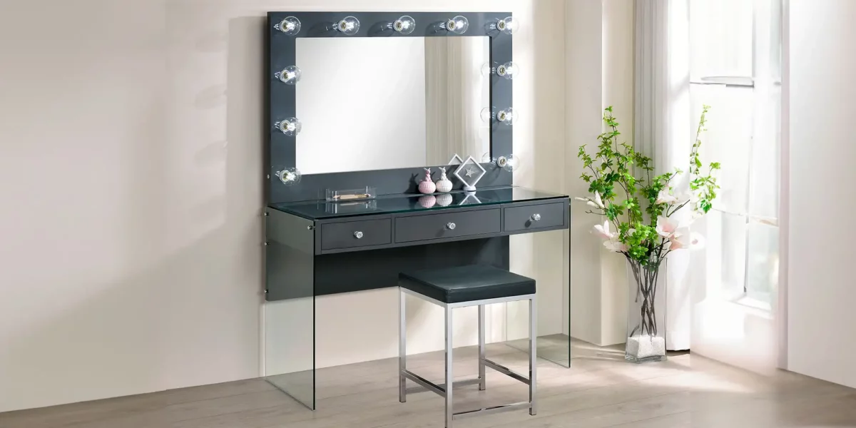 Afshan Vanity Table & Mirror