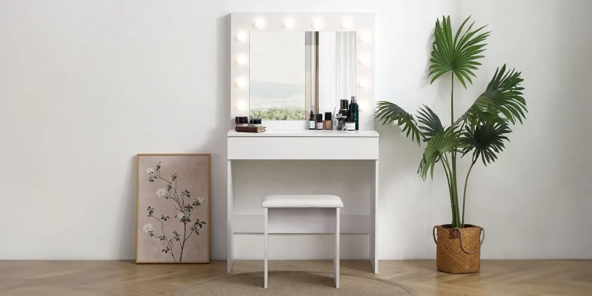 Athens Vanity with Stool