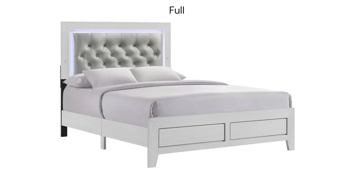 Belinda Standard Bed with LED Lights - Image 8
