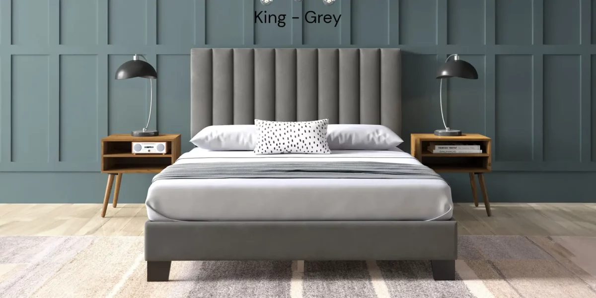 Coyote Bed Set with Two End Tables - Image 10