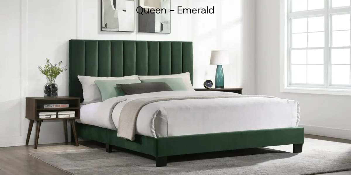 Coyote Bed Set with Two End Tables - Image 4