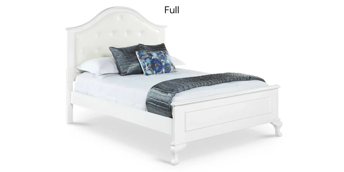 Jesse Standard Bed White - Image 2