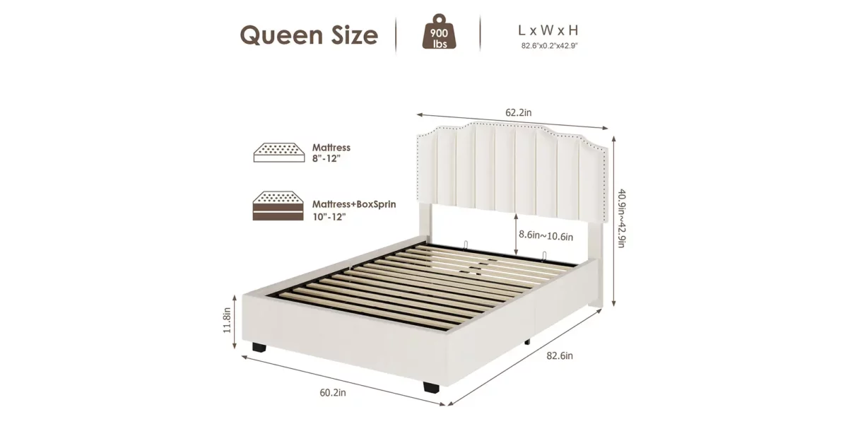Gresham Lift Up Platform Bed - Image 4