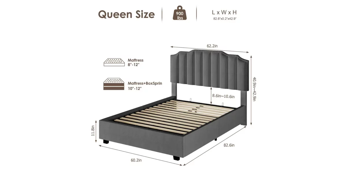 Gresham Lift Up Platform Bed - Image 5