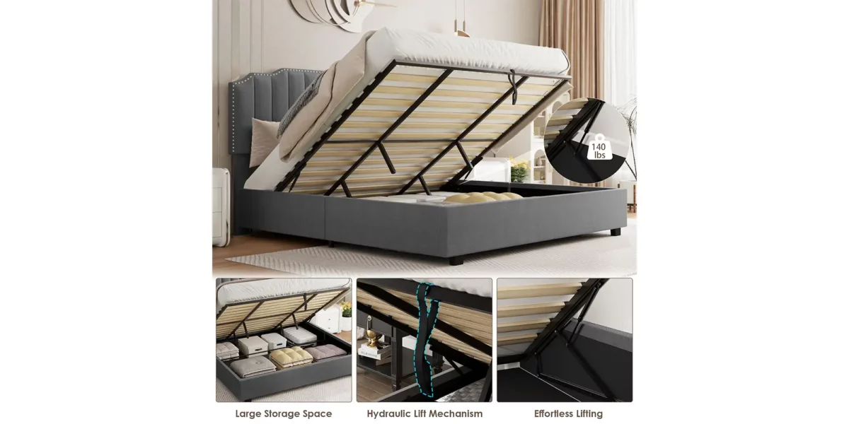 Gresham Lift Up Platform Bed - Image 10