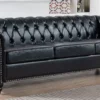 Chester Rolled Arm Three Seater Sofa - Image 2