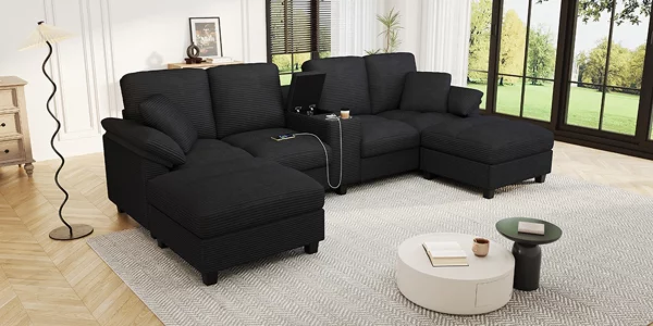 Evergreen-116-9-Modern-U-shaped-Sofa-02